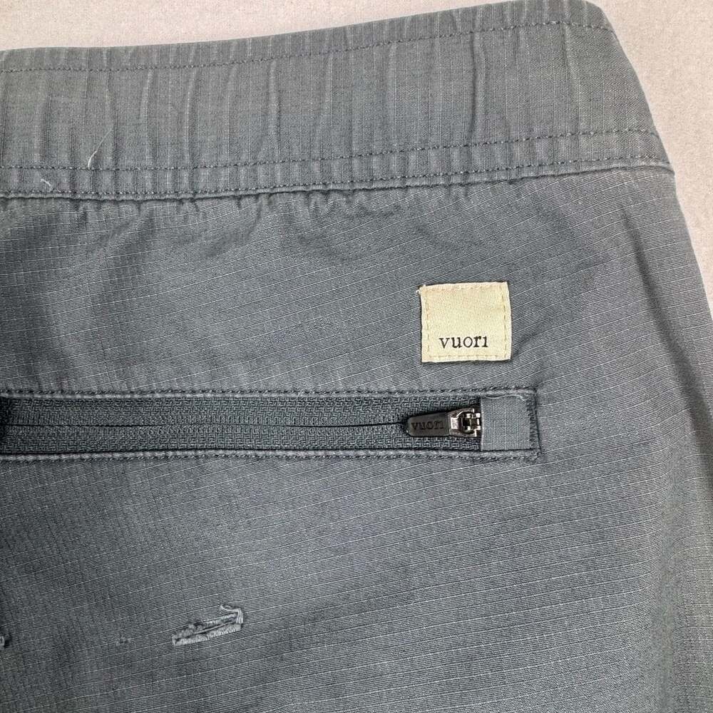 Vuori Ripstop Climber Pant Gray Drawstring Zip Pockets - Picture 15 of 15